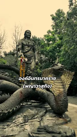 #องค์อินทรนาคราช (พญาวาสุกิ) #พญานาคผู้ยิ่งใหญ่จอมทับแห่งเมืองบาดาล   #ตามความเชื่อเล่าขานว่า  พญานาคที่ปกครองถ้ำ และบริเวณแม่น้ำโขงแถบนี้คือ  “พ่อปู่อินทร์-แม่ย่าเกตุ” หรือที่เรียกกันว่า 