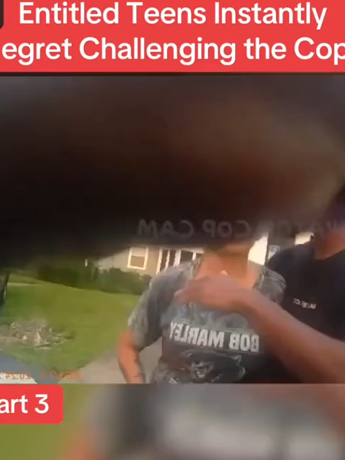 Entitled Teens Instantly Regret Challenging the Cops #cops #police #copsusa #policeofficer #foryou #xOcw