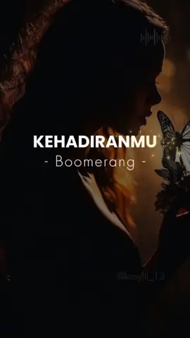 kehadiranmu, kaulah curahan segala rasa cintaku... #boomerang #kehadiranmu #nostalgialagu #rockindonesia #kenangan 