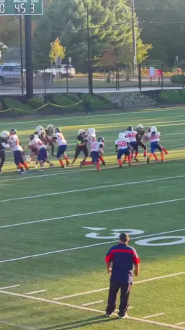 Made my little brother a football edit 😂 #football #popwarnerfootball 