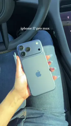iPhone 17 pro max in deep blue is the way to go 💙