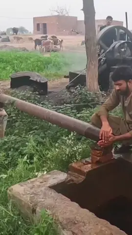Old Model Biggest Engine Starting On Tube Well #unfreezemyaccount #creatorsearchinsights #trending #foryoupage #viraltiktok 