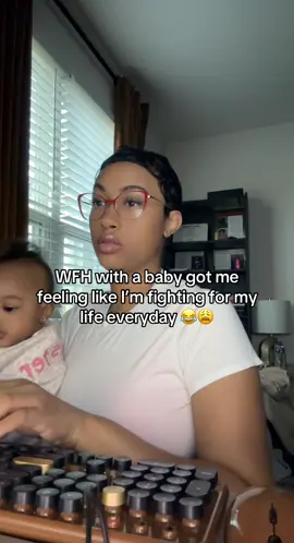 It’s been rough 😩 #wfh #wfhmom #tylerperry #postpartumjourney 