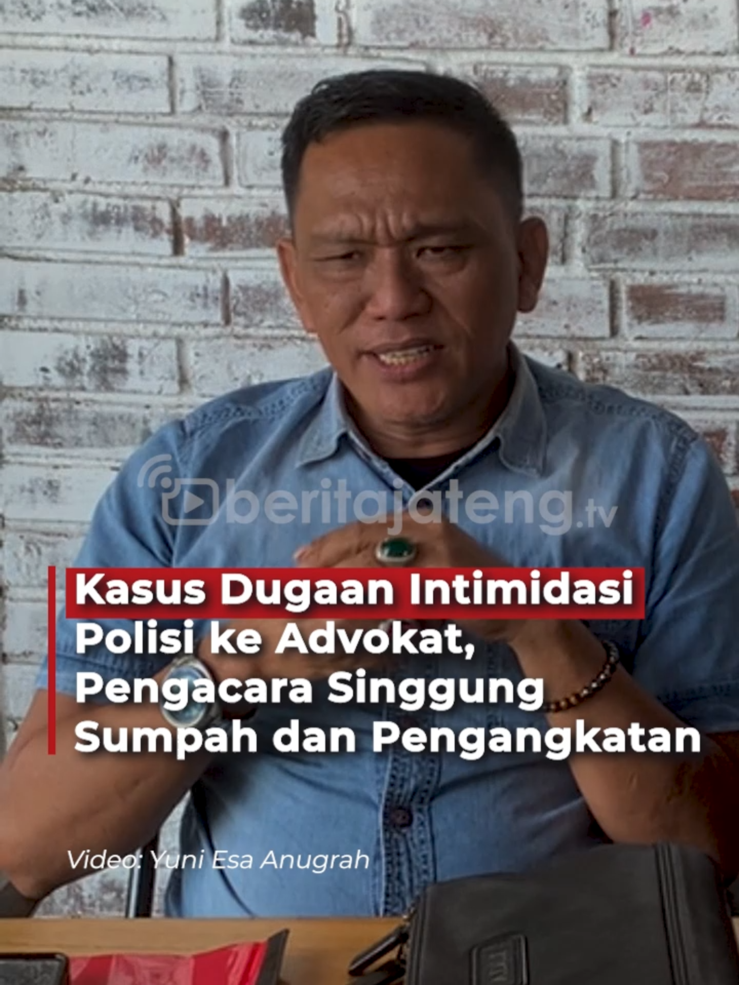 Kasus Dugaan Intimidasi Polisi ke Advokat, Pengacara Singgung Sumpah dan Pengangkatan #infoviral #infoterbaru #infoterupdate #informasi #infofakta #infofakta #beritajateng #beritanasional #beritaindonesia #beritafakta #viralkan #viralbanget #viralindonesia #fyp #trending #viralvideo #viral #jawatengah #kotasemarang #solo #semarangviral #jawatengah