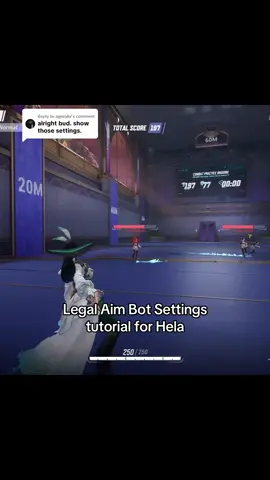 Replying to @αღαη∂α follow for more tutorials, my practice regimen drops at 900 followers! See the best way to get used to these new settings so you can wreck lobbies with Hela! Follow for more! #hela #best #settings #aimbot #tutorial 