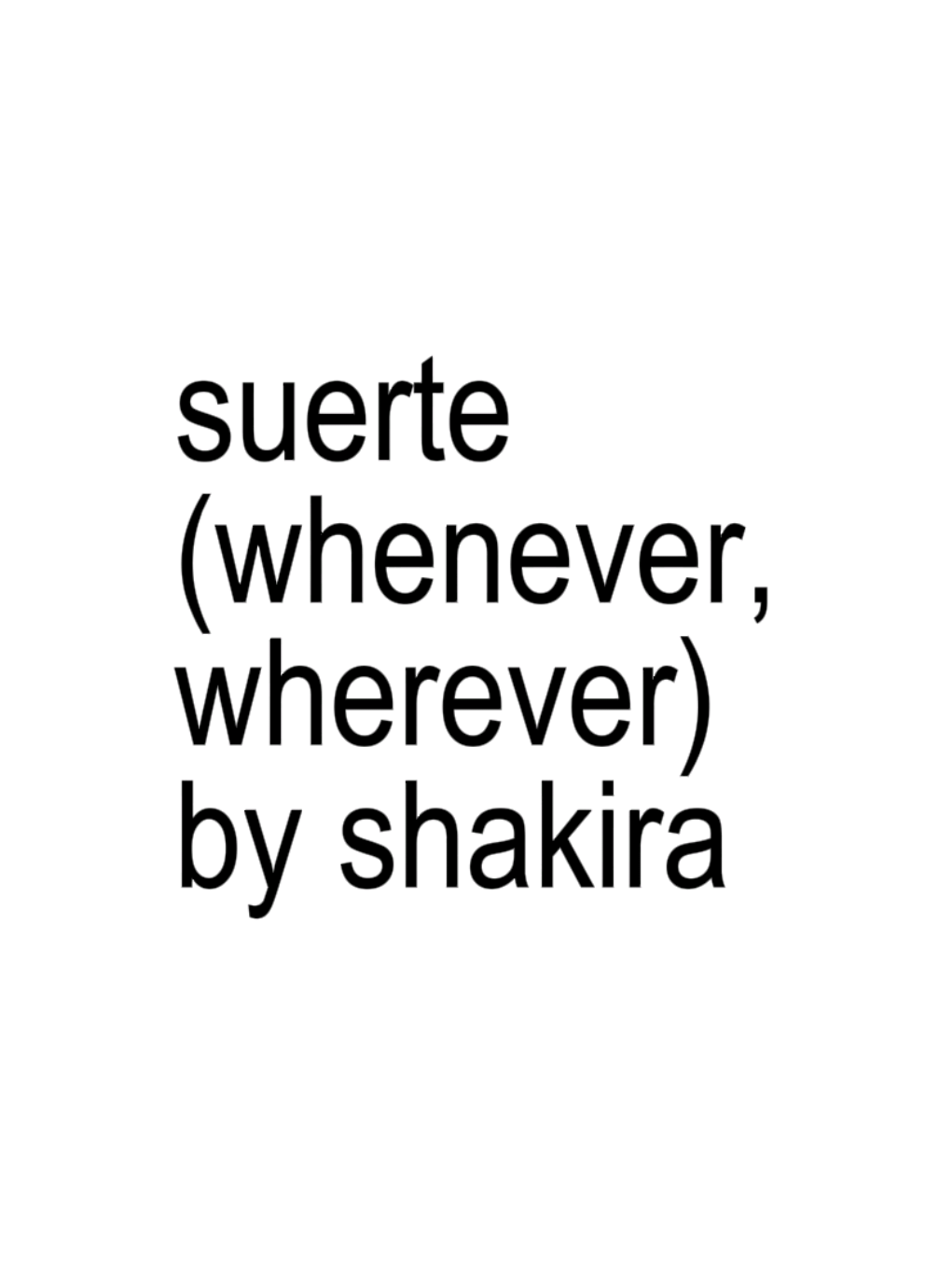 suerte (whenever, wherever) by shakira ★ #suerte #shakira #laundryservice  #shakifans #fyp 