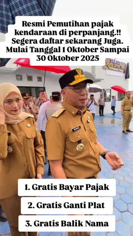 INFORMASI RESMI DARI SAMSAT 2025 Pemutihan Pajak Kendaraan 2025 Segera Di Mulai Bulan ini Sampai Akhir Tahun, Jangan Lewatkan Kesempatan Anda, Silahkan Daftarkan Sekarang Juga.!! . . . #2025 #mobil #pemutihan #pajakgratis #indonesia
