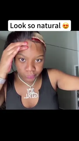Look so natural🔥🔥 #hairtutorial #wiginstalltutorial #closureinstall #closurewig #blackgirlmagic #explorepage✨ #foryourpage 