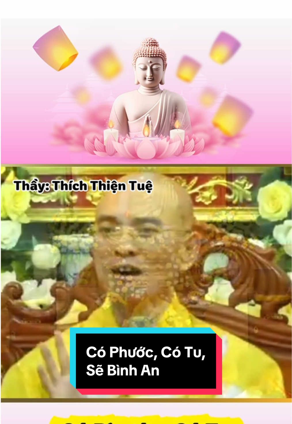 Có Phước, Có Tu, Sẽ Bình An #thienhoiloc #thichthientue #phatphapnhiemmau #phatphap #chuyenphatgiao 