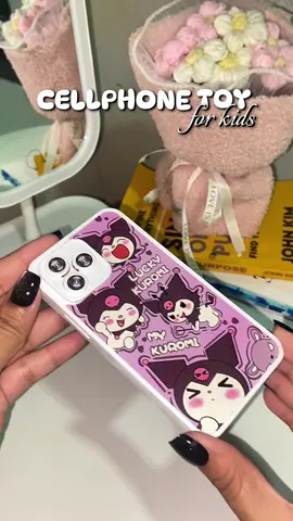 Less screen time with this kuromi phone toy. Ang cuteee pa. 😍🥰 #kuromitoy #cellphonetoy #rechargeablecellphonetoy #educationaltoy #cellphone 
