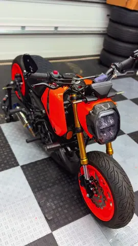 Color matched… what do yall think? 🤔 #hondagrom #gromgang #fyp #orangegrom #grom 