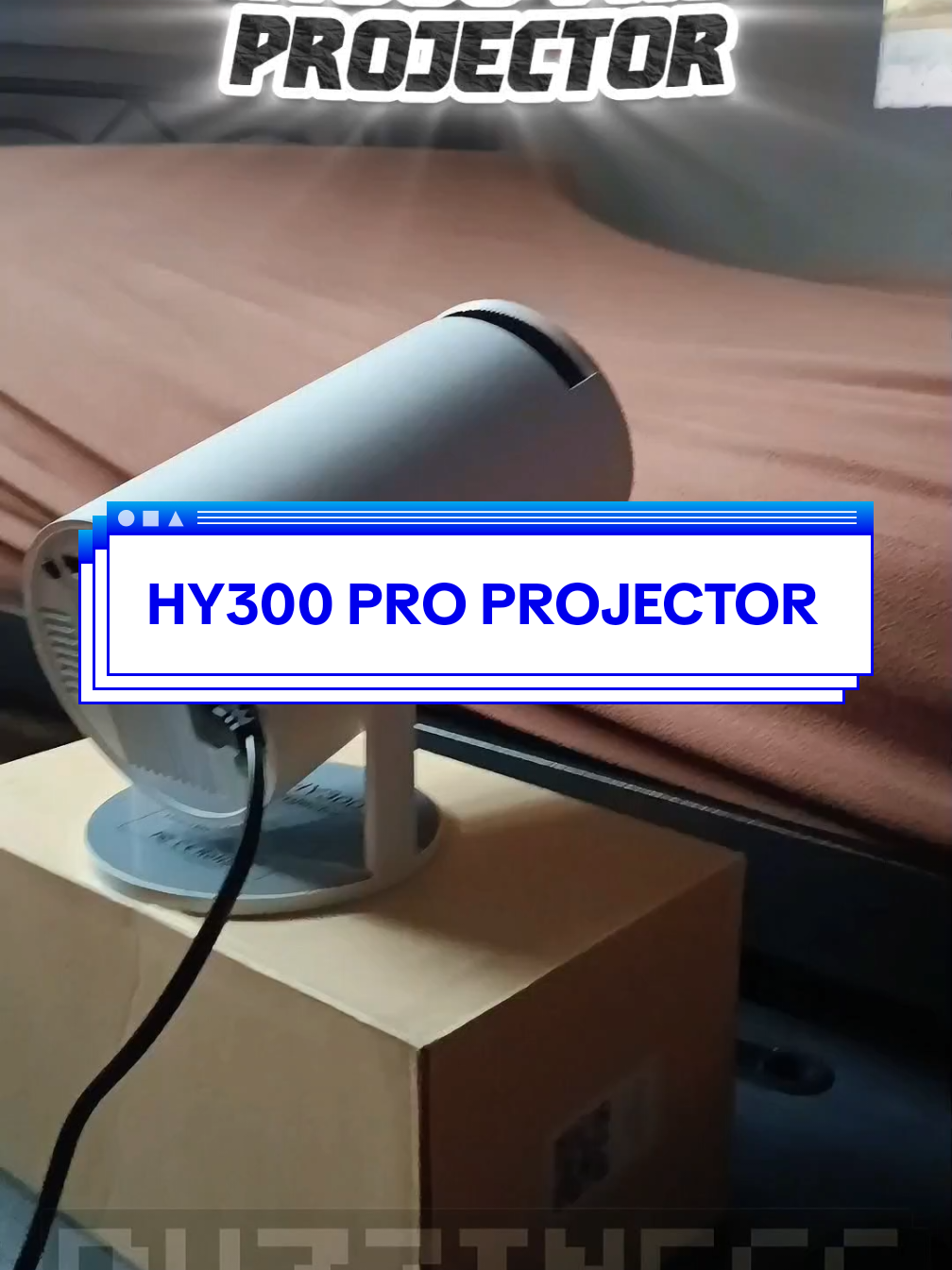di ko sinasabing budol 'to, pero parang ganun na nga🤣 #hy300 #hy300projector #projector #hy300pro #androidtv 