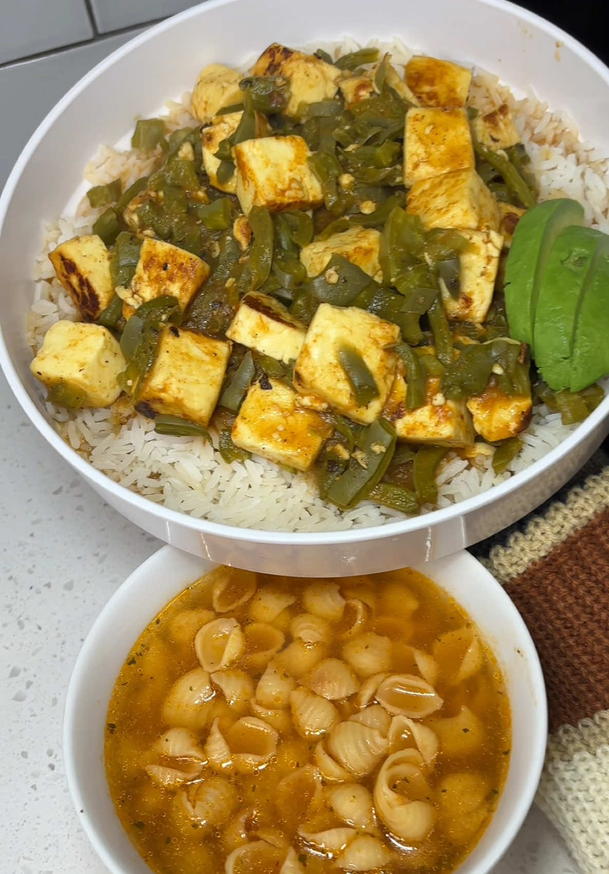Cheese in red salsa with sopita 😋🤍  #dinner #cookwithme #recipes #mexicanfood 