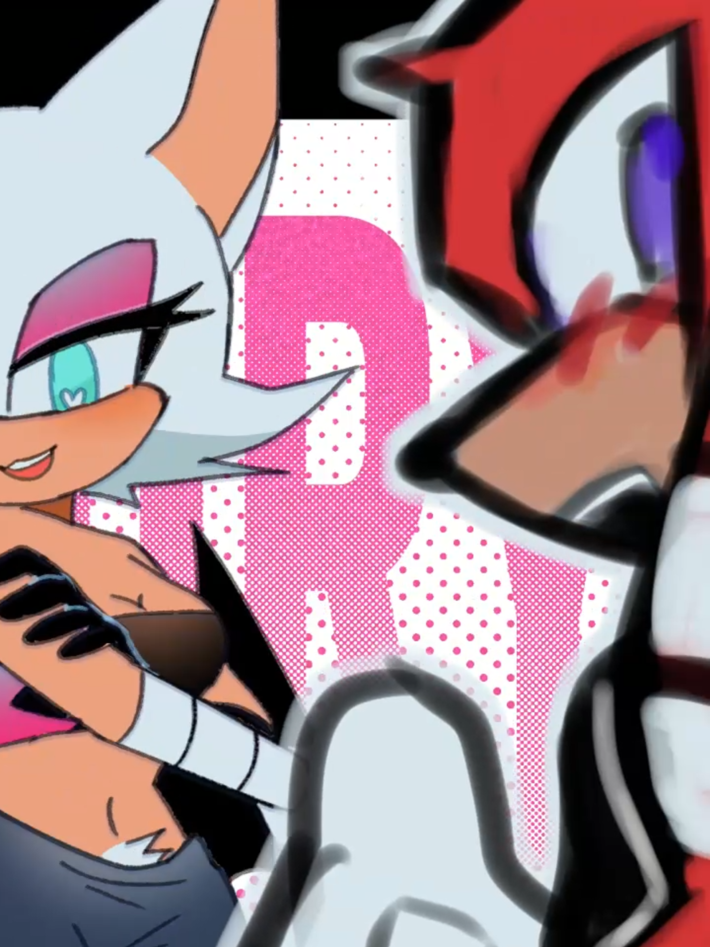 ★⋆  #knuxouge #rougethebat #knuckles #animation #fyp