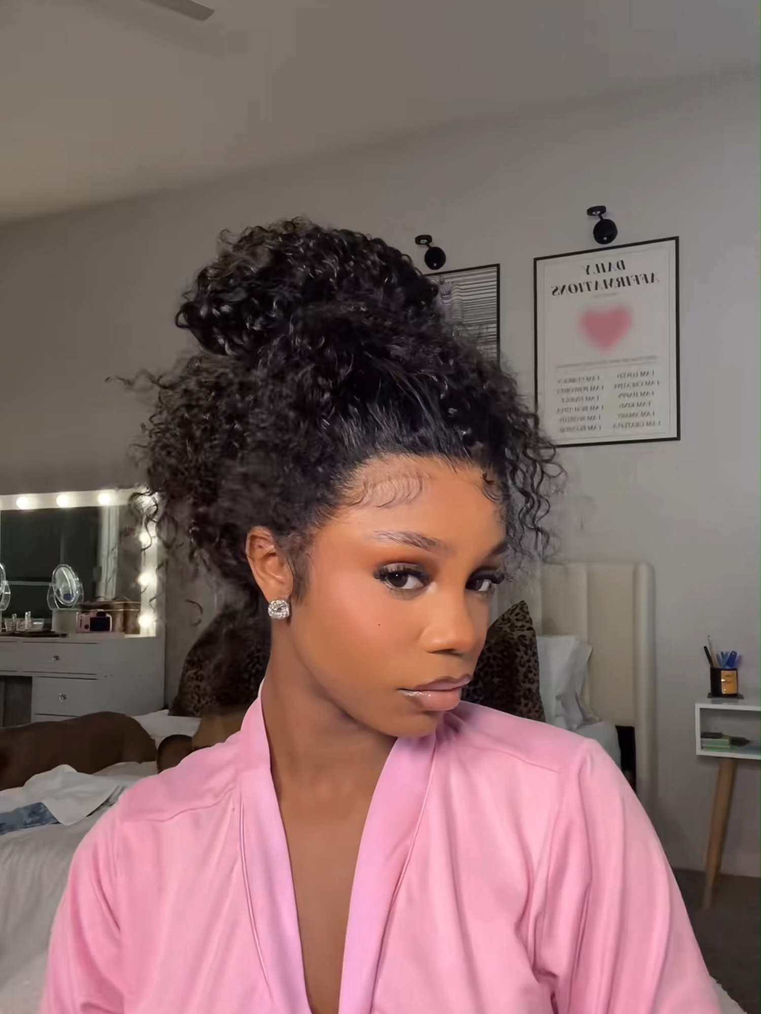 I keep telling yall don't play with CurlyMe 360 lace wig🥰💕🤗 #tiktoktopwigs #360lacewig #360lacewigs #curlymehair #hairvideos #blackgirlmagic #wigstok #naturalhair #forupage #fyp #hairtok #naturalwig
