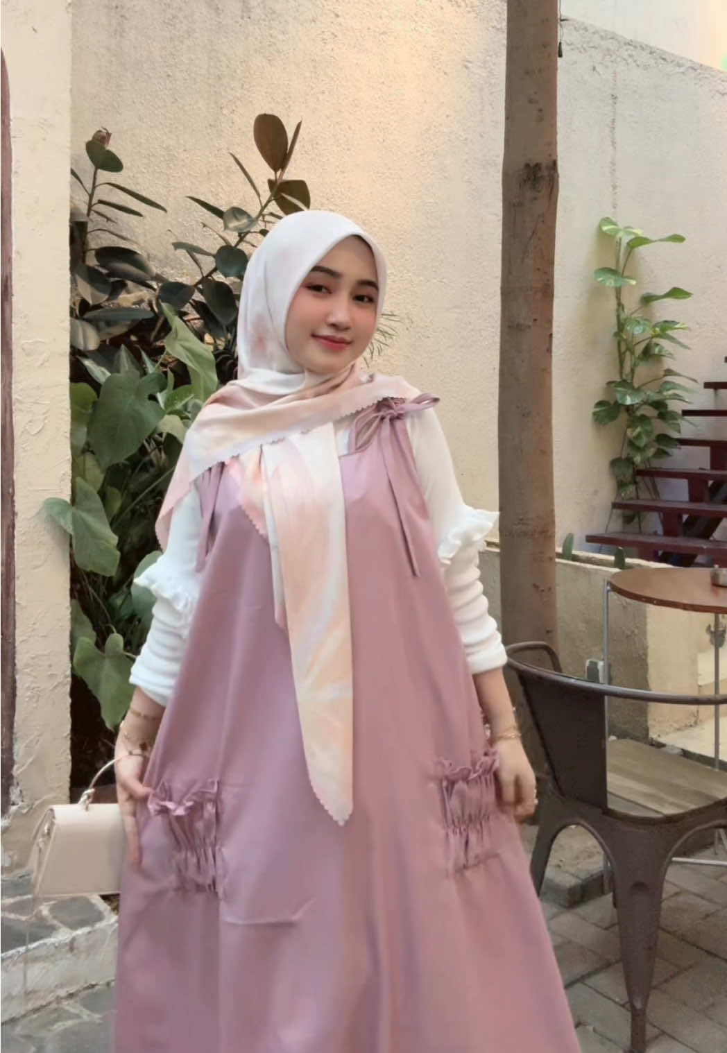centilll kalo pake dress lucuuu🤭💕 #OOTD 