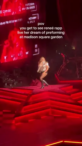 but really it started at the jimmy awards 😭 #reneerapp #madisonsquaregarden #reneérapp #bitemetour #jimmyawards 
