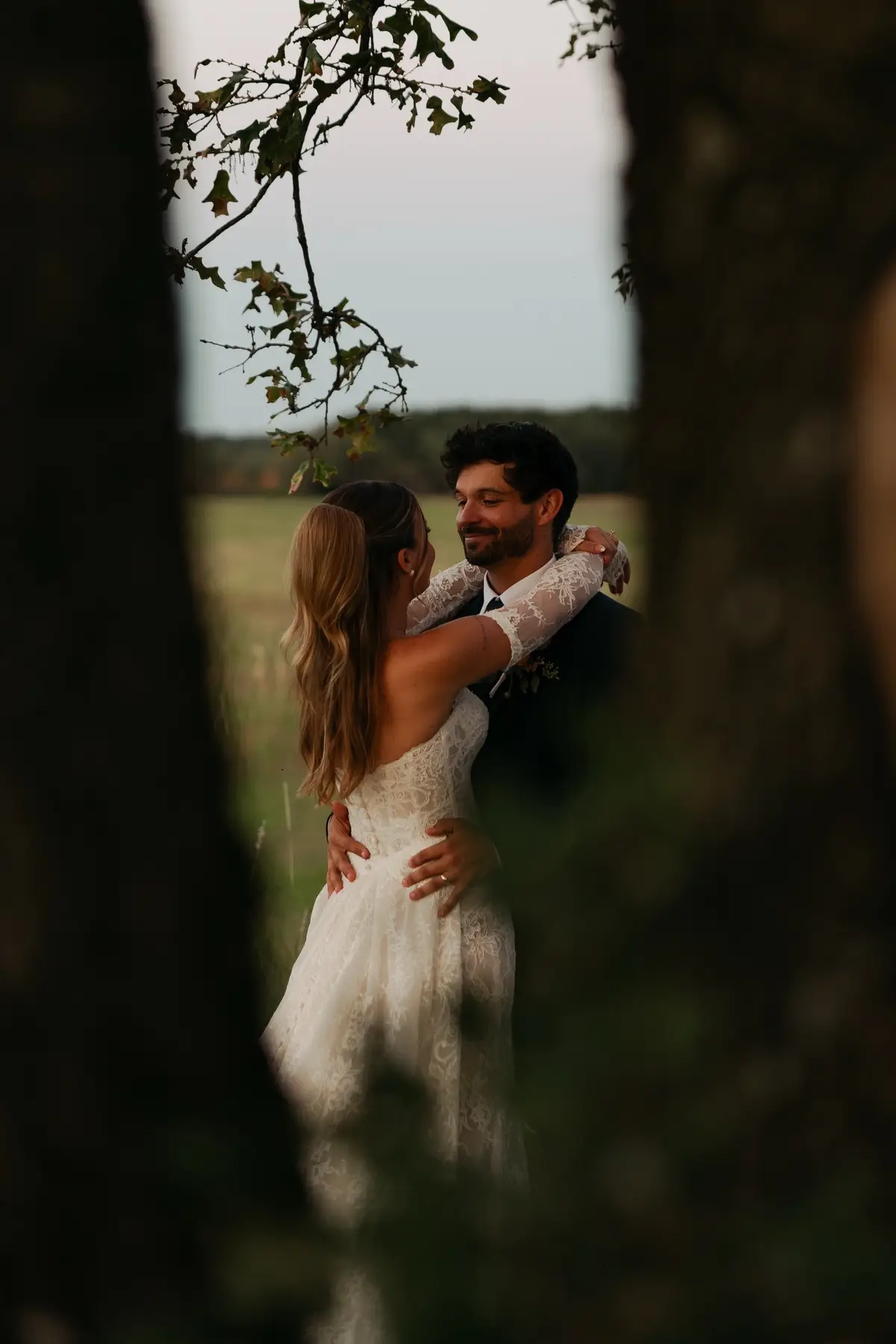 Pov You have alittle backyard wedding on a ranch