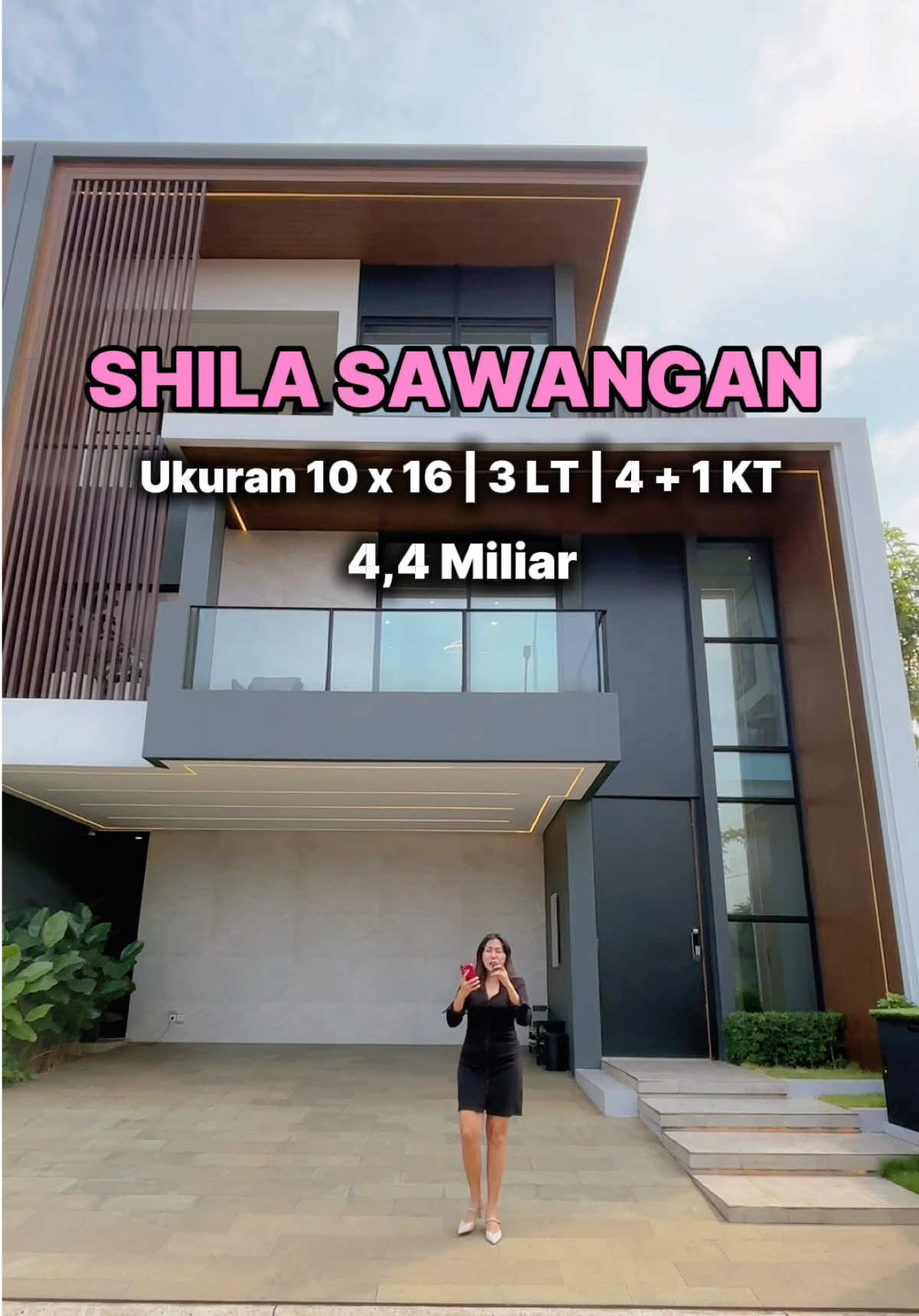 Gak masuk akal se mewah ini 4,4 M an ajaaaa 🥳  Yuk tanya promo nya sama yoss di 081287887609 #rumah3lantai #rumahmewah #shilasawangan #rumahsawangan #sawangan 
