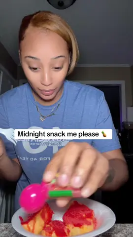 Now I’m not sleepy at all 🙃😭 #midnightsnack #chamoypineapple #JessApproved #fyp 