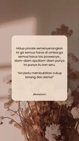 Hidup private diam diam beli ini itu kan seru.          Yuk follow❣️  #kata2istri#istrihebat#ibuhebat 