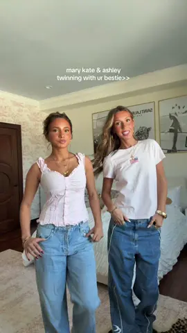 live love baby pink & denim 🩰🩵#trending #fyp #girls #outfit #OOTD 