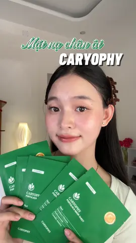 Một miếng mặt nạ mỗi ngày,cấp ẩm cho da,hỗ trợ làm dịu và kích ứng cho da nữa luôn nhoaaaa✨✨✨  #caryophy #caryophyvietnam