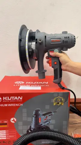 Máy chà tường có đèn led Kutan  có chỉnh tốc độ và hút bụi#maychatuong #chatuongcoden #chatuongrubyq #mayxoatuong #thoson  