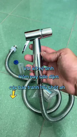 Đầu vòi xịt vệ sinh, vòi xịt bồn cầu tăng áp, bảo hành chính hãng 2 năm#thinhhanh #xuhuong #đồgiadung 