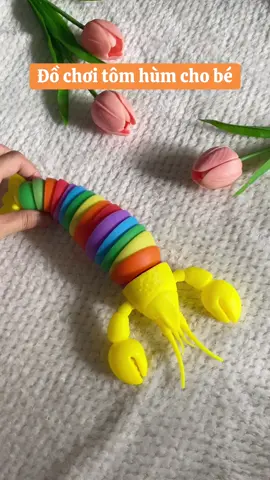 Đồ chơi tôm hùm phát sáng cho bé#đồchơichobé 