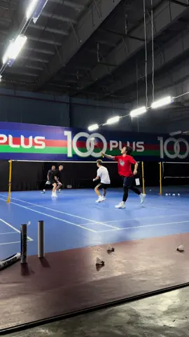 Sparring time with FeiDin 🏸 #fyp #fyppppppppppppppppppppppp #badmintonplayer #badminton 
