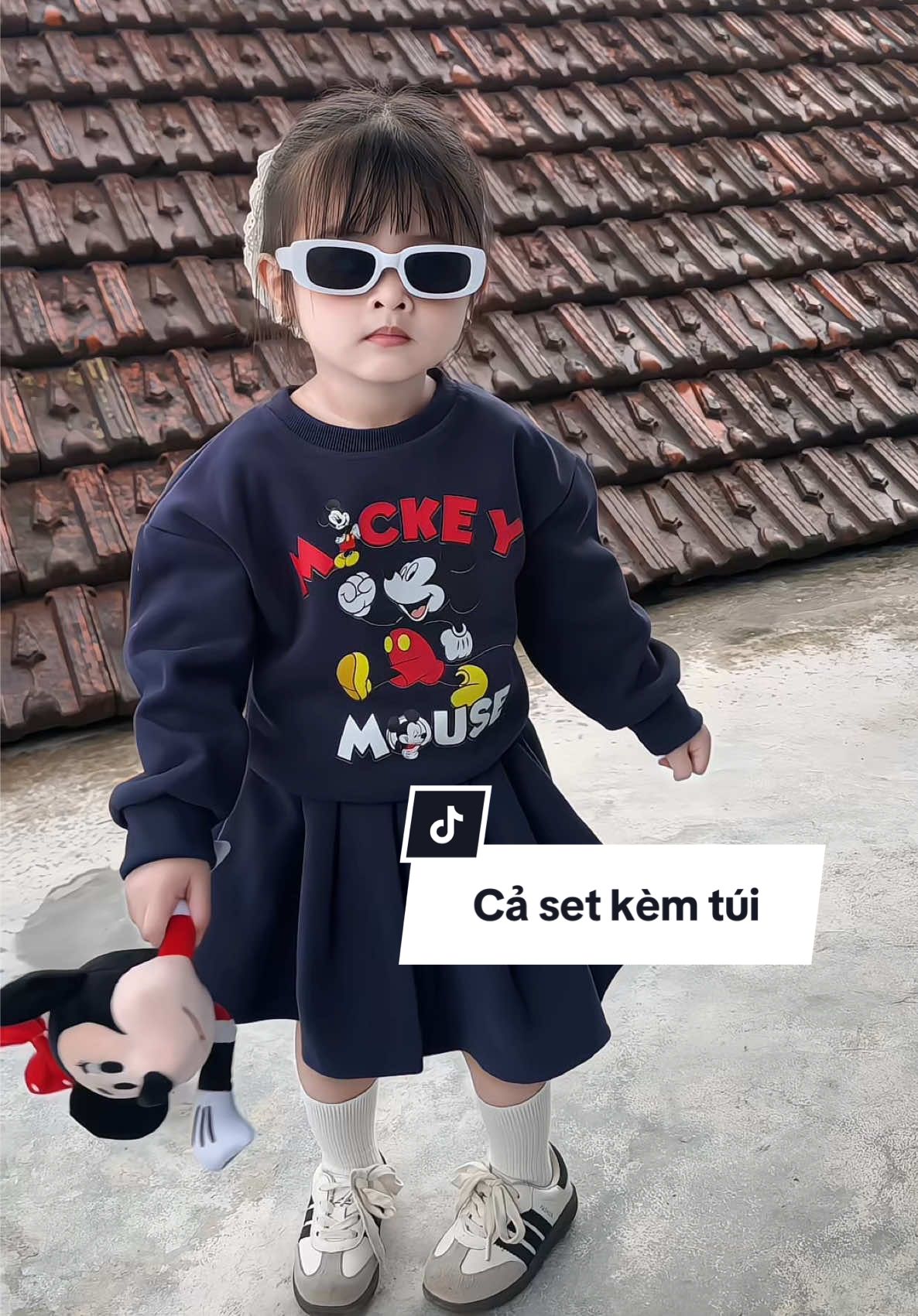 Cả set tặng kèm túi gấu 1xx…chất vải  nỉ 2 da siêu dày dặn #embun #thoitrangbegai #thoitrangtreem #setdoxinhchobe #setdoxinh 