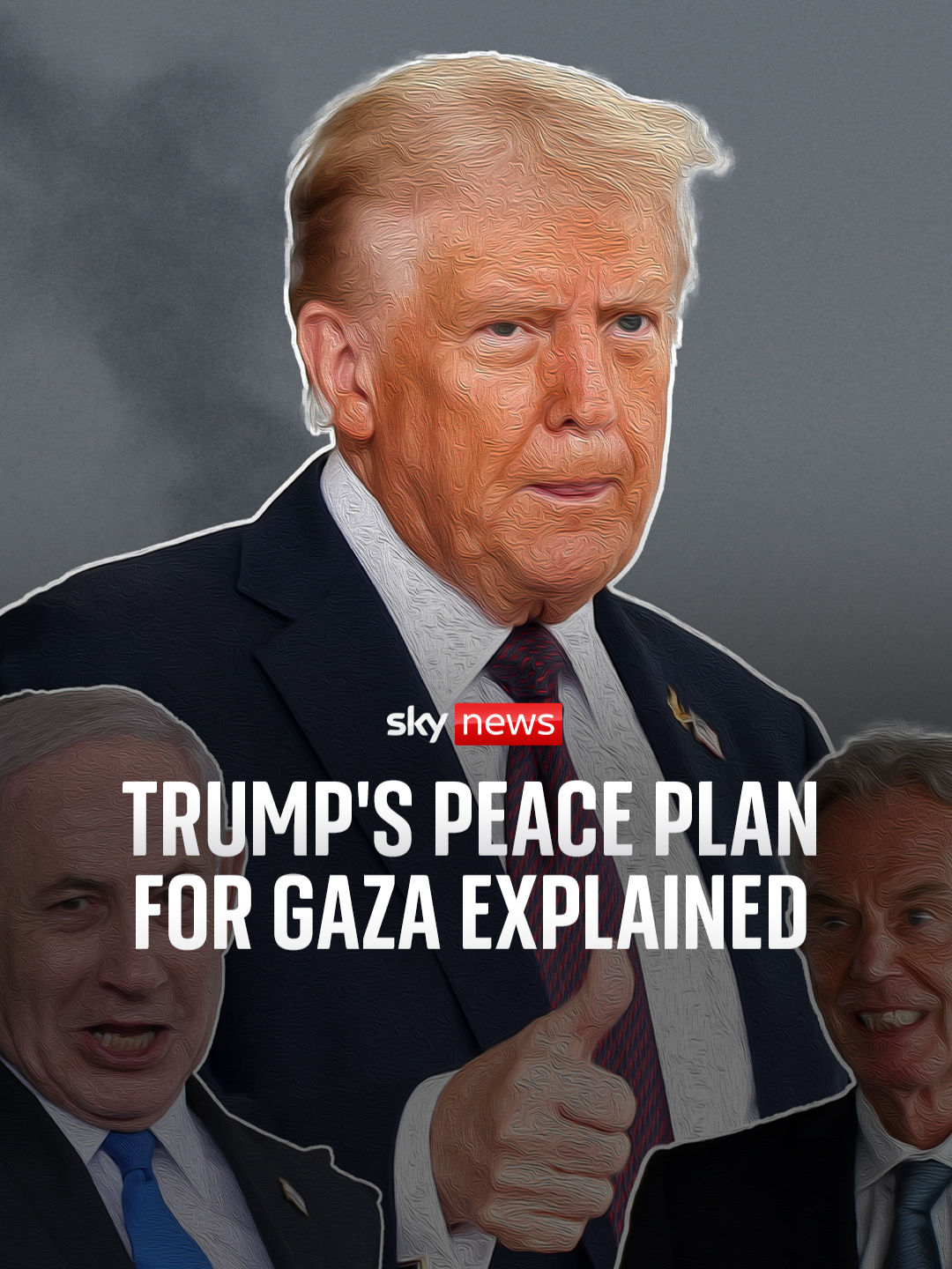 US President Donald Trump has agreed a peace plan to end the war in Gaza with Israeli Prime Minister Benjamin Netanyahu. But with Hamas yet to agree to the terms, it's far from a done deal. Sky's Mark Stone explains the factors at play and the likelihood of the plan's success. #skynews #gaza #trump #gazadeal #israel