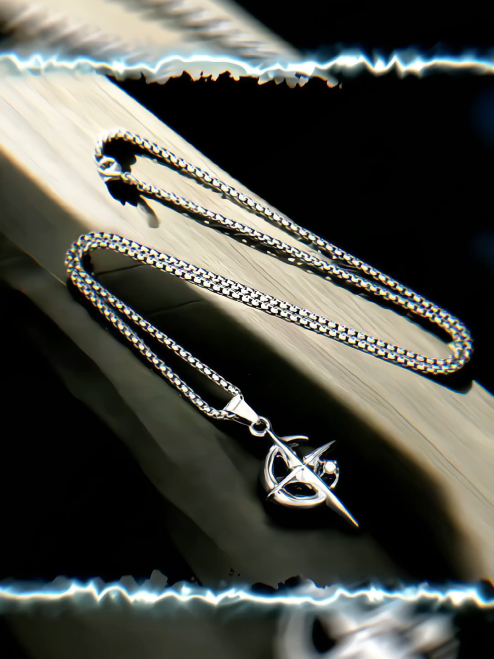 kalung titanium bulan bintang #kalungrantai #kalungtitanium #kalungsilver 