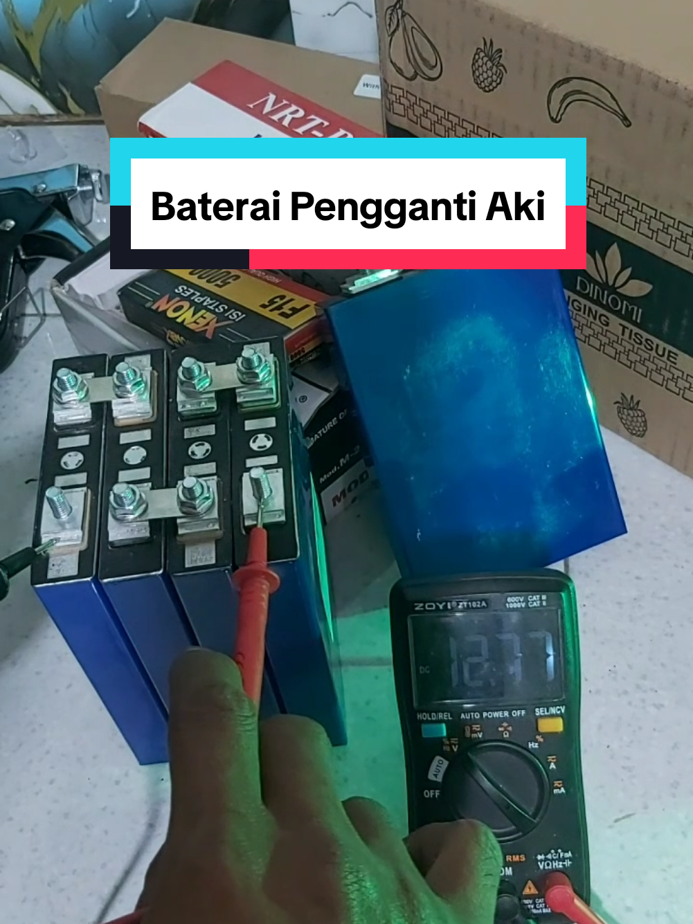 Membalas @alwaiiiii Baterai lifepo4 3,2 volt 30ah, kualitas lebih bagus, bobot ringan, cocok buat pengganti aki sepeda listrik #baterailifepo4 #akilifepo4 #lifepo4300ah #lifepo4battery #akisepedalistrik 