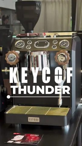 KEYCOF Thunder  ดัไซร์ใหม่  #KEYCOF #เครื่องชงกาแฟพิษณุโลก #เครื่องชงกาแฟ #Roaster #TheKeyCafe