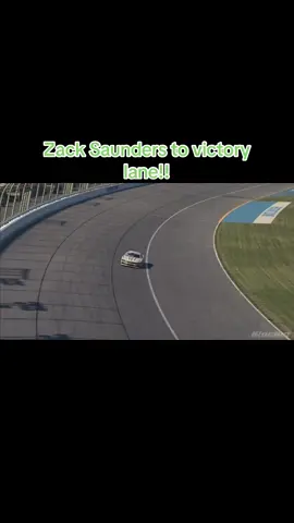 Zack Saunders takes home the checkered flag once again at Kansas Motor Speedway! #trending #popular #nascar #racing #iracing 