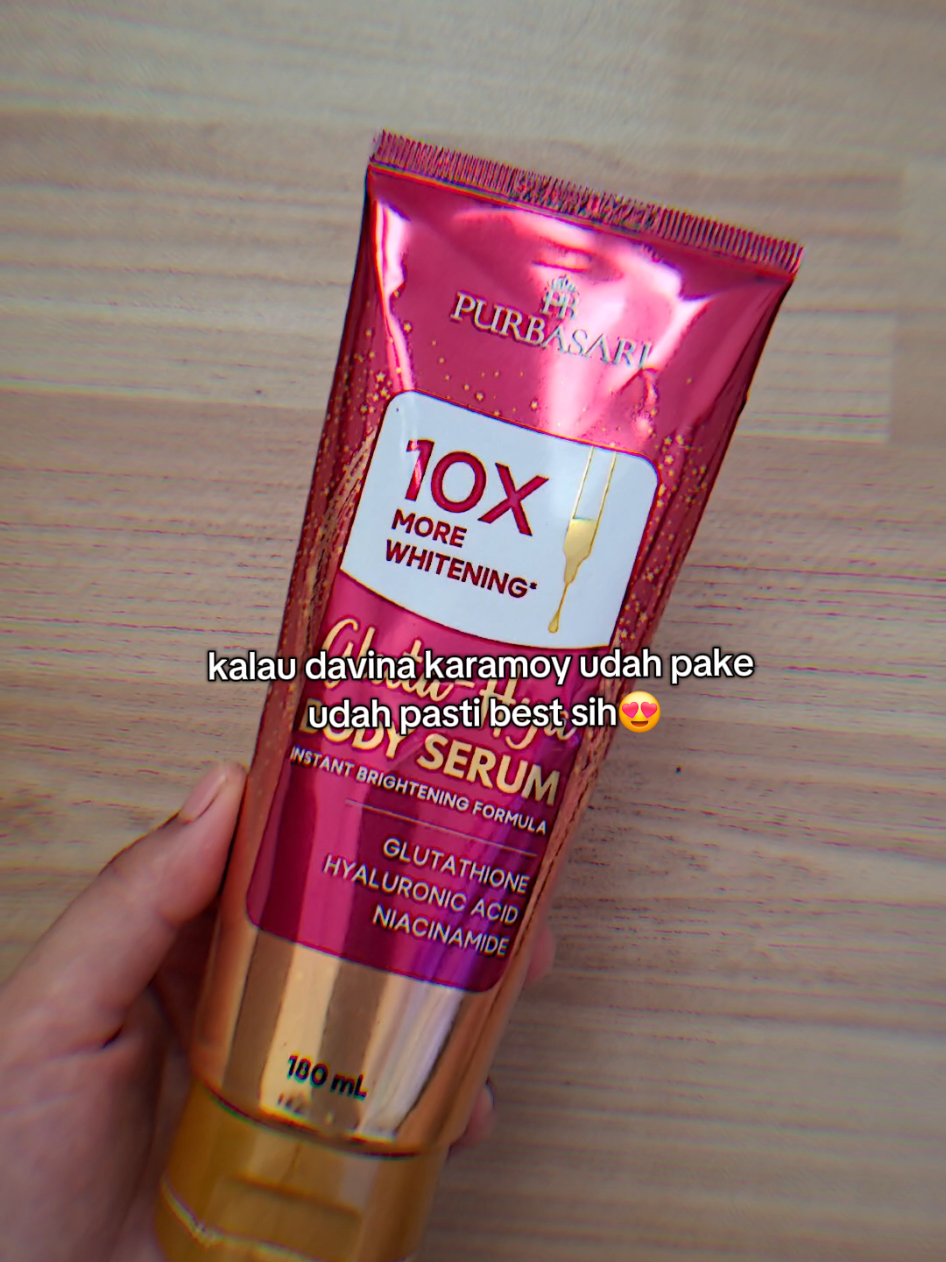 #bodyserumpurbasari #purbasari #fyp #davinakaramoy 