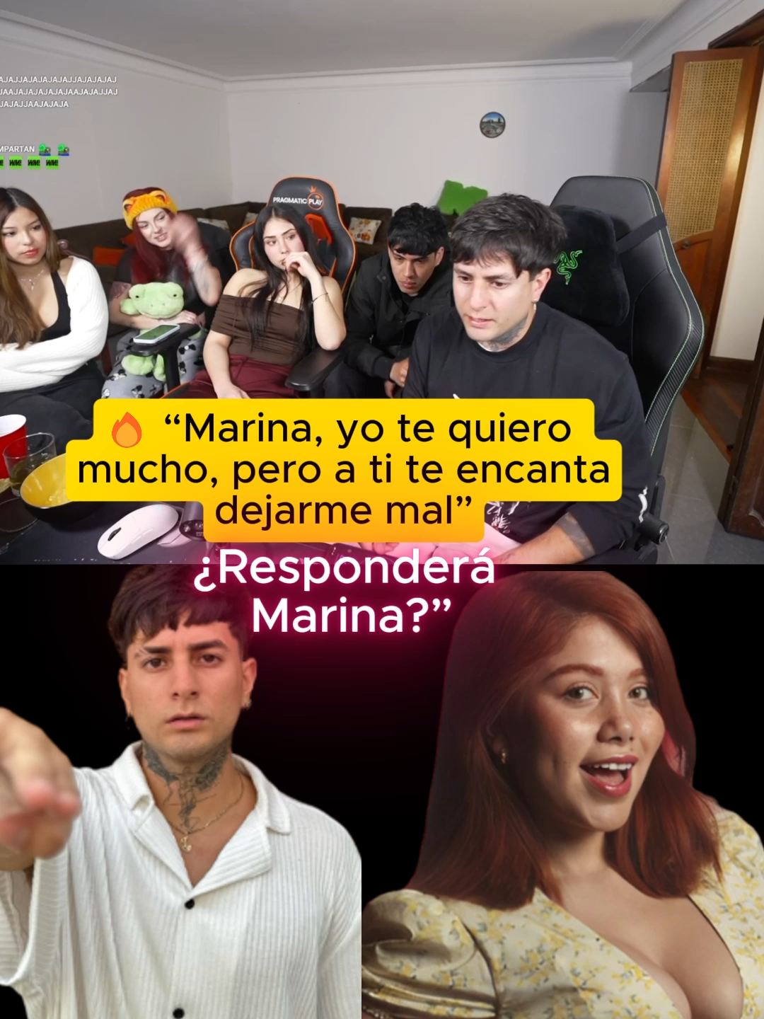🔥 “Marina, yo te quiero  mucho, pero a ti te encanta dejarme mal” #diealis #foryoupage #viral #patada #parati #fyp #humor  @marinagoldtiktok @diealis1