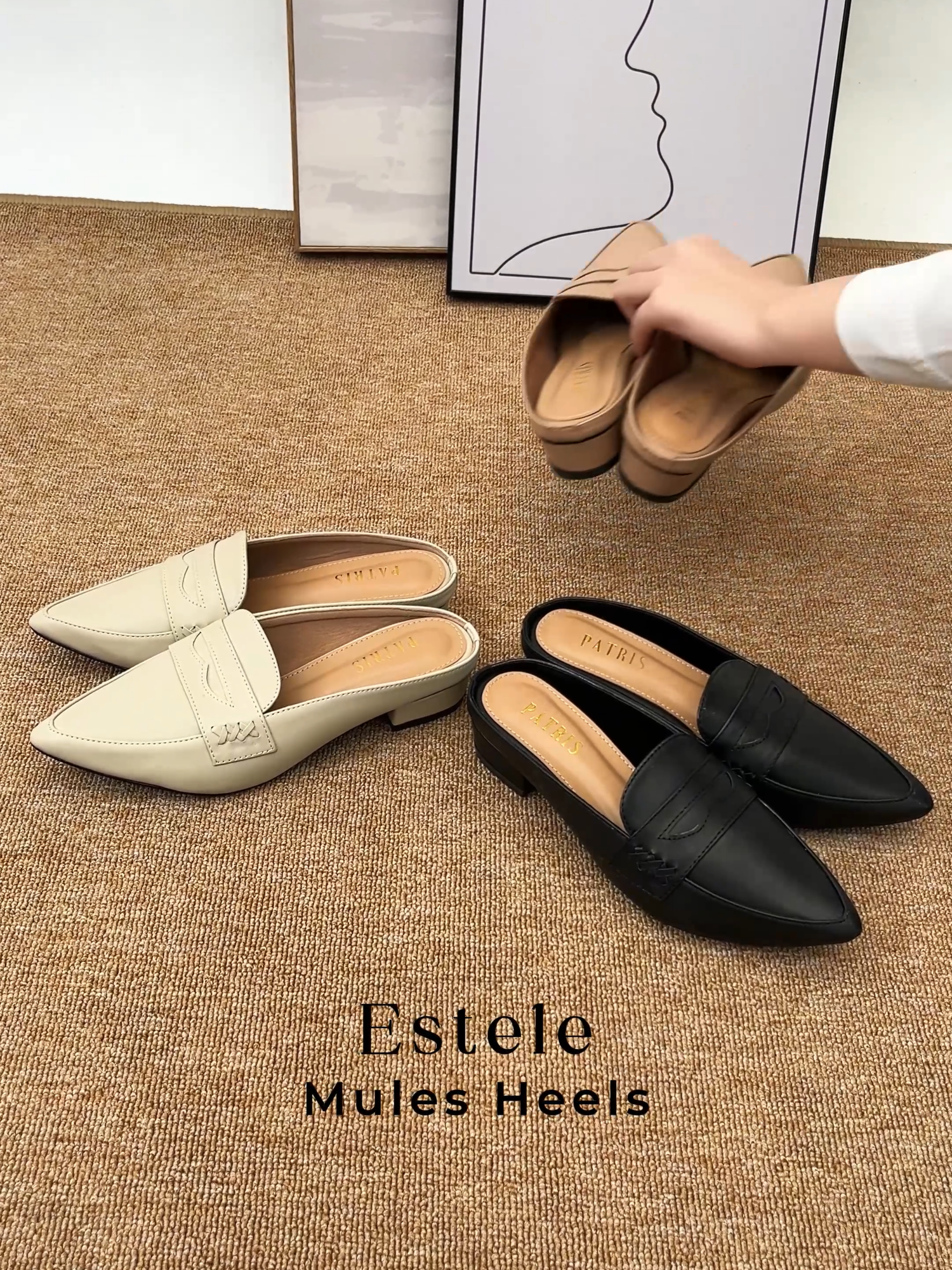 Classy, comfy, and always on point 🤍🖤 Say hello to Estela Mules Heels — the pair that keeps your look effortlessly chic from desk to dinner. #patris #ptrs #melangkahbersamapatris #sepatuwanita #sandalwanita #bloomfromthebasic #socialchic2025 #patrisofficialshop #sandalpatris #melangkahbersamapatris #sendalwanita #wibgajiansale #sepatupatris #fypシ゚viral #patris #sendalpatris #sepatungantorwanita #heelswanita #payday #paydaysale #taspatris #taswanita #rekomendasitaswanita#sandalwanita #ootdpatris #goestoramadhan #ramadhan #patrisnewarrival #patriscomfort
