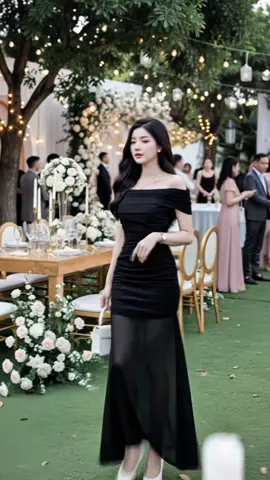 Váy Nữ Đuôi Cá Trễ Vai Nhún Thân ôm body #vayditiec #dichoi #trangshopxinh93 