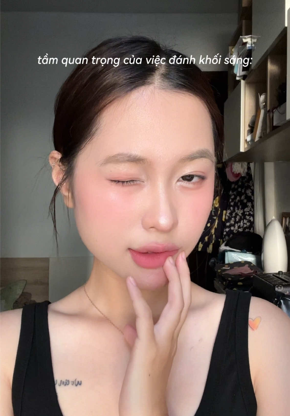 cái mặt nó sáng bừng hẳn ^^ #caraday #carghlightsacelady #highlightli #kembatsang    