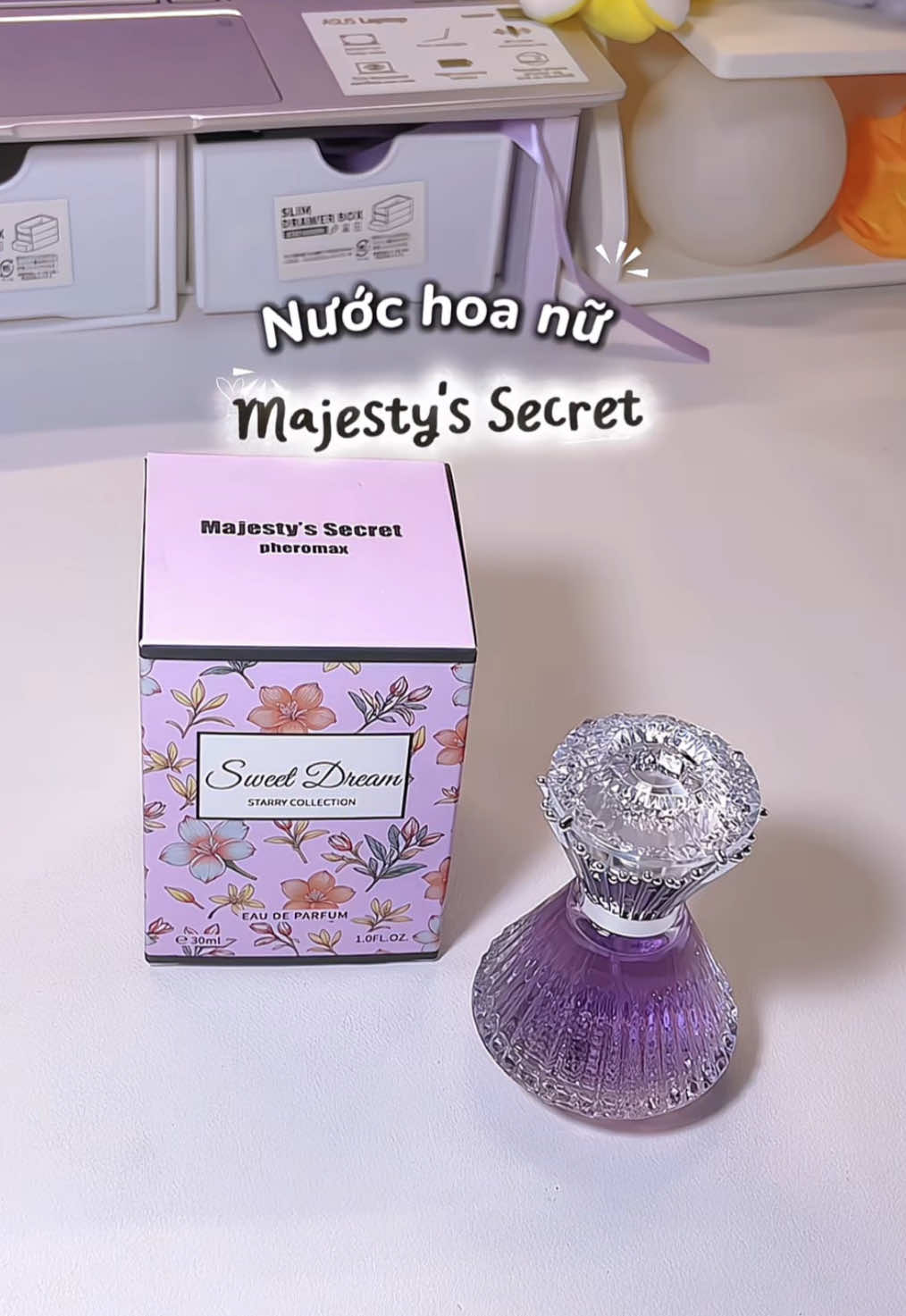 eoo uii Packaging thì sangg mà nước hoa thì thơmm, quá là mê 🌸 #nuochoanu #majestys #nuochoamajesty #nuochoathomlau #nuochoasangtrong 