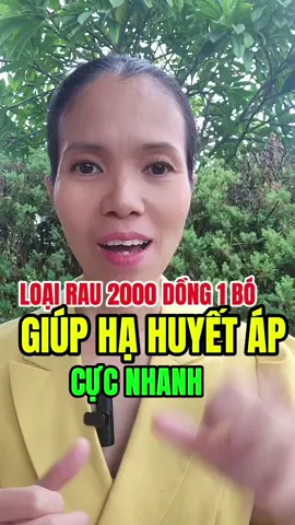 44. LOẠI RAU 2000 ĐỒNG 1 BÓ GIÚP HẠ HUYẾT ÁP CỰC NHANH #baithuocdangian #meovat #trend #xuhuong #xuhuongtiktok 