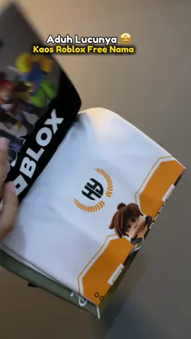 Kaos Roblox free nama 20 ribuan #kaosroblox #kaosanak #kaos #hykids 
