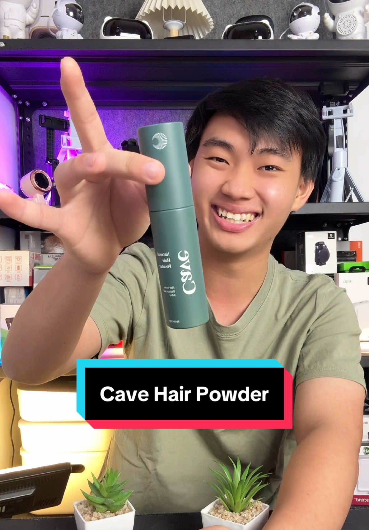 Cave Natural Hair Powder 10 gr - Bedak Styling Rambut Pria Bervolume Tebal & Anti Lepek Harga Promo Murah #hairpowder #cavehairpowder #bedakrambut #wibgajian #cuantanpabatas