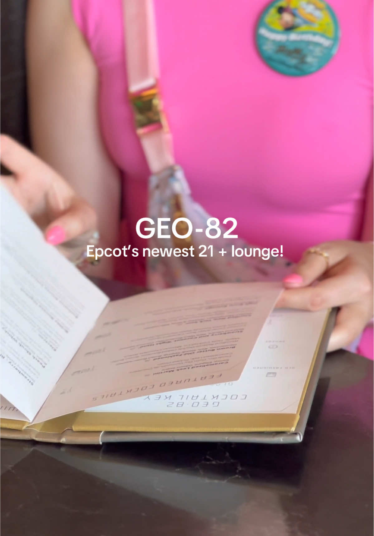This was made for Epcot fans!!!✨🍹🌐 #disneyworld #epcot #disneyparks #newatdisney #geo82lounge 