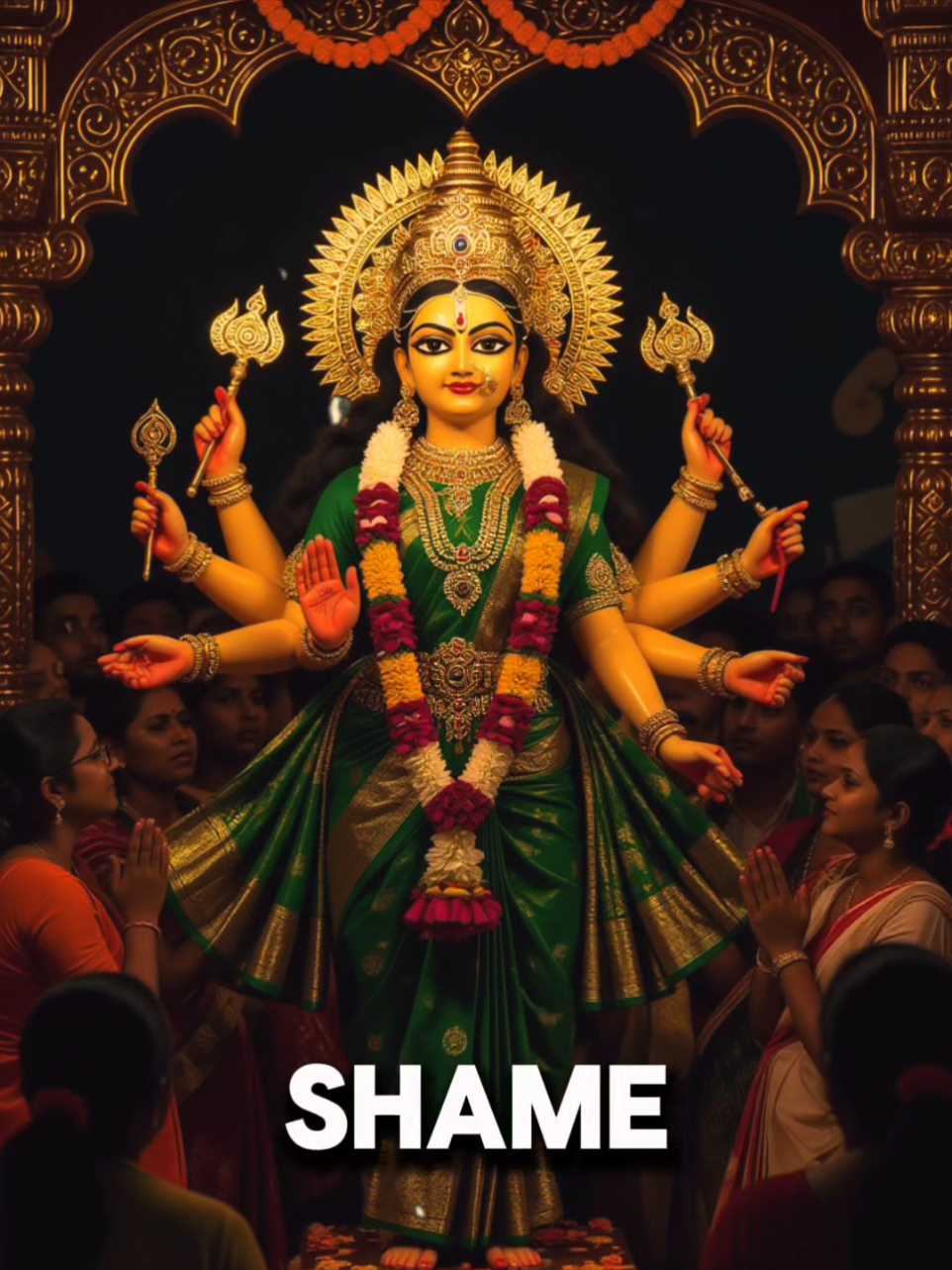 🔥Unspoken link between Ma Durga and a prostitute’s home 😱 #Durga #Durgapuja #bhakti #Durgamaa #untoldstories 