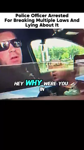 Cop Breaks Laws During Stop Then Tries To Lie His Way Out #police #cops #bodycam #viral #fyp 