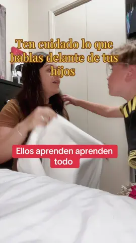 Tus hijos aprenden todo lo que escuchan en casa te cuidado con lo que platicas #fy #hijosymadres #casa 